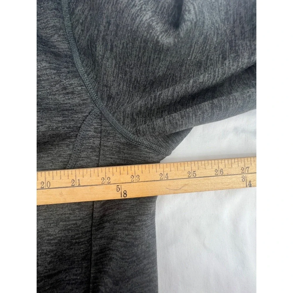 The North Face Men's Grey Heathered Fleece Jacket Full‎ Zip Size XL
